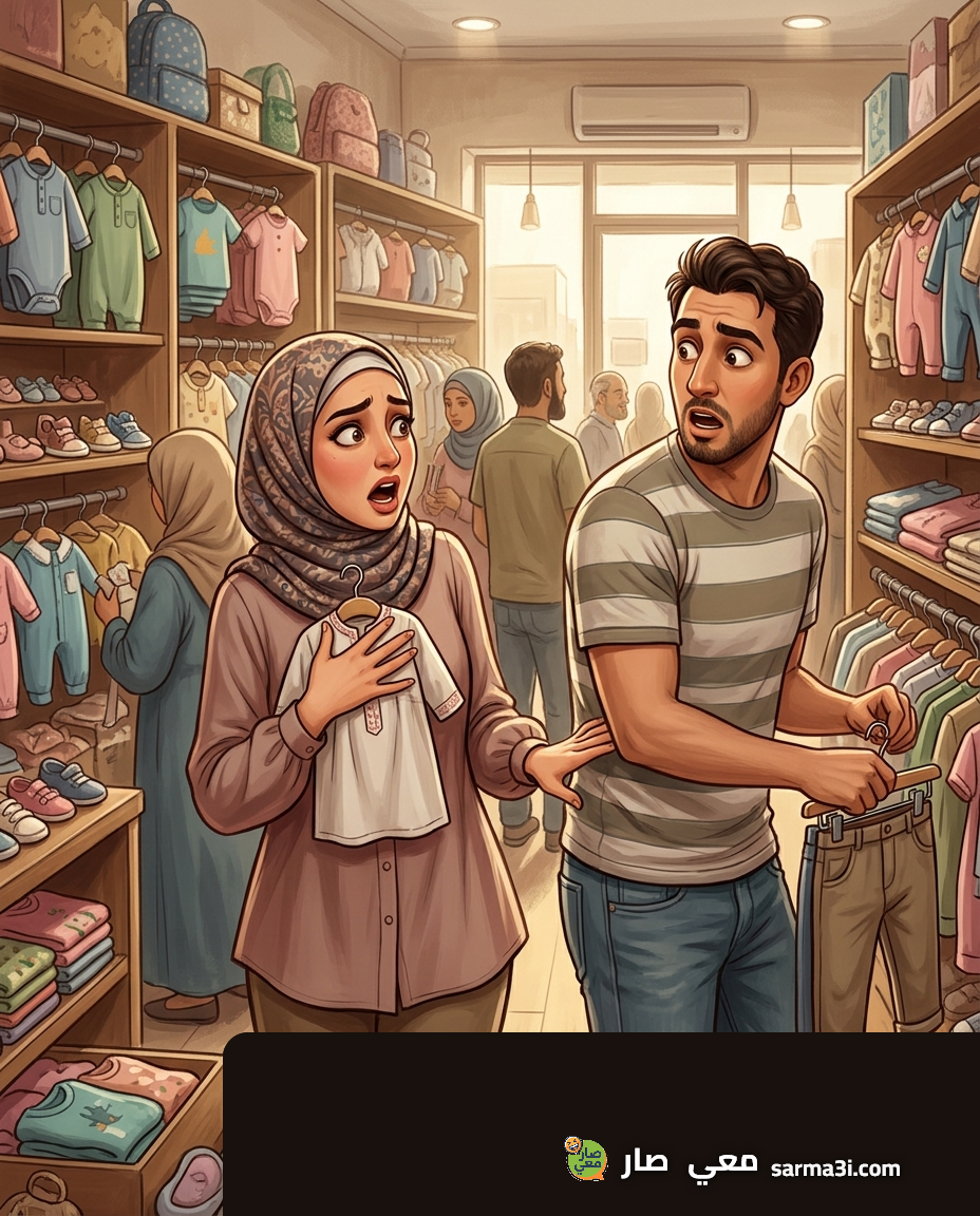 رسمة توضيحية للموقف
